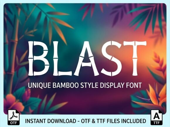 Blast Font - Featured Image