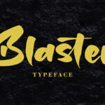 Blaster Font - Featured Image
