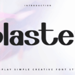 Blaster Font - Featured Image
