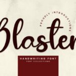 Blaster Font - Featured Image