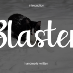 Blaster Font - Featured Image