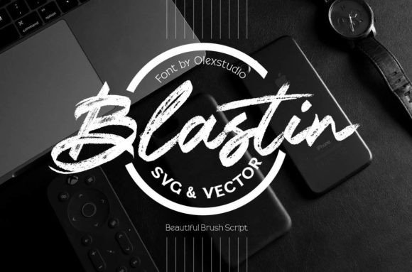 Blastin Font - Featured Image