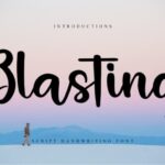 Blasting Font - Featured Image