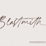 Blastmith Font - Featured Image