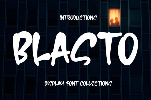 Blasto Font - Featured Image