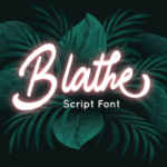 Blathe Font - Featured Image