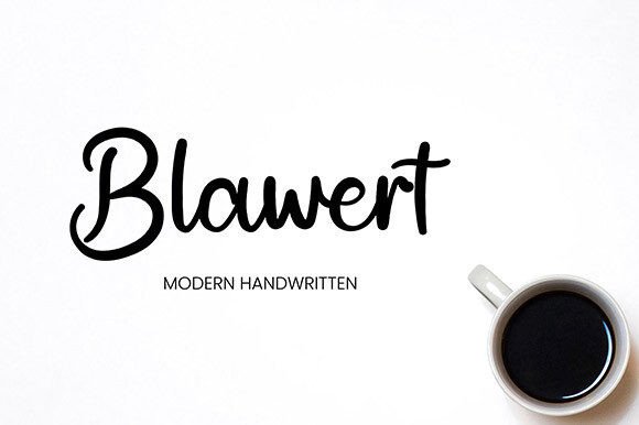 Blawert Font - Featured Image