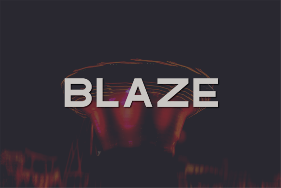 Blaze Font - Featured Image