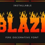 Blaze Font - Featured Image