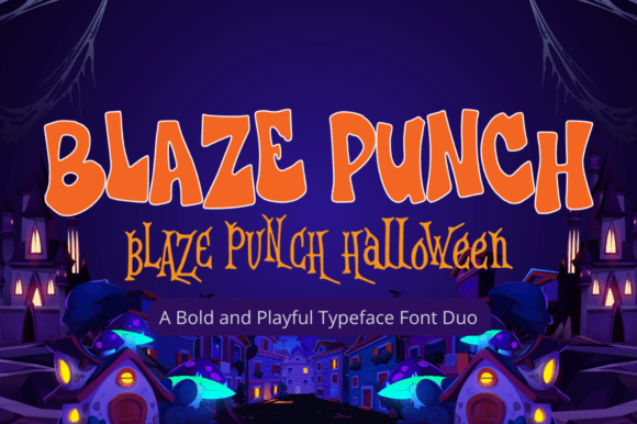Blaze Punch Font - Featured Image