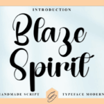 Blaze Spirit Font - Featured Image