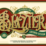 Blazter Font - Featured Image