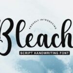 Bleach Font - Featured Image