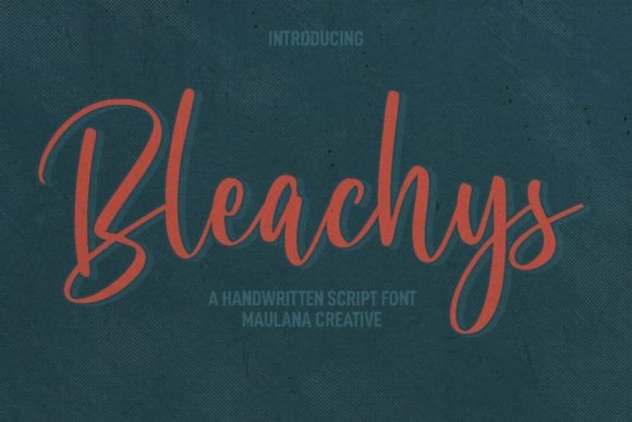 Bleachys Font - Featured Image