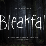 Bleakfall Font - Featured Image