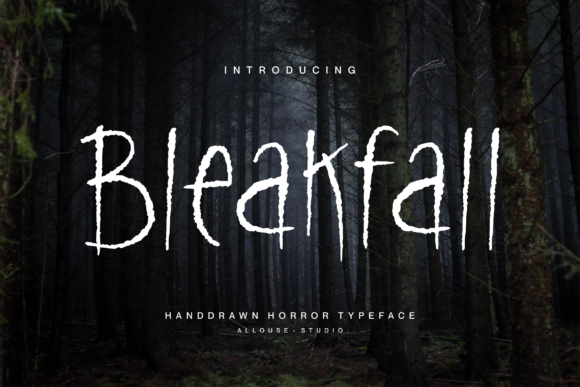 Bleakfall Font - Featured Image