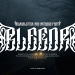 Blegor Font - Featured Image