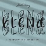 Blend Font - Featured Image