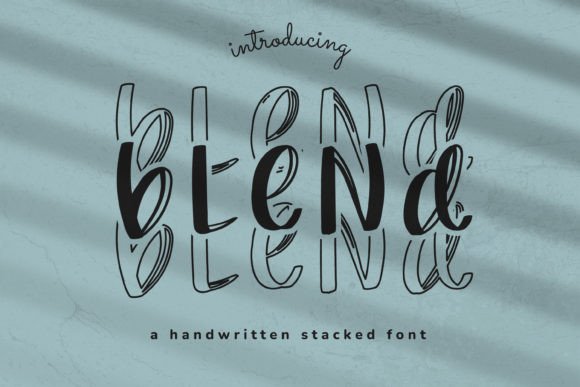 Blend Font - Featured Image