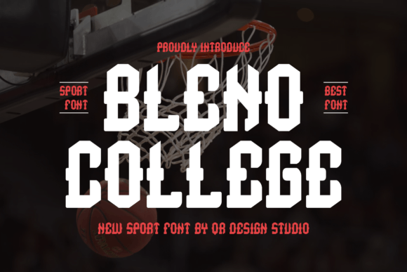 Bleno College Font - Featured Image