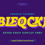 Bleqcki Font - Featured Image