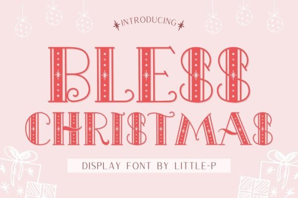 Blessed Christmas Font - Featured Image