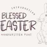 Blessed Easter Font - Featured Image