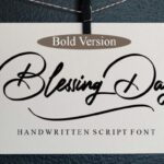 Blessing Day Font - Featured Image