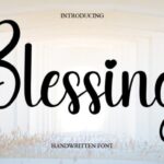 Blessing Font - Featured Image
