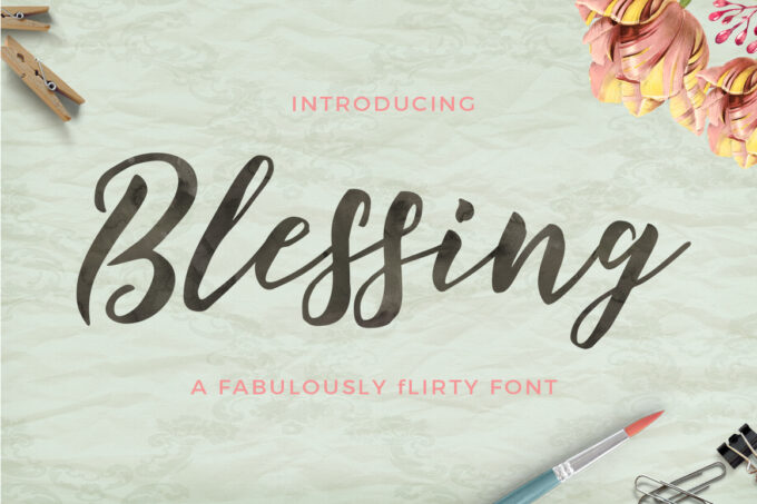Blessing Font - Featured Image
