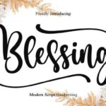 Blessing Font - Featured Image