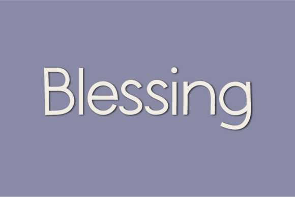 Blessing Font - Featured Image