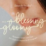 Blessing Gloomy Font - Featured Image