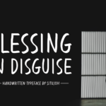 Blessing in Disguise Font - Featured Image