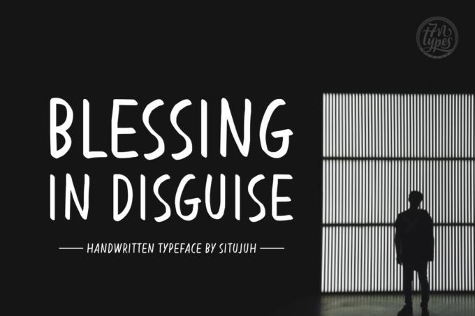Blessing in Disguise Font - Featured Image