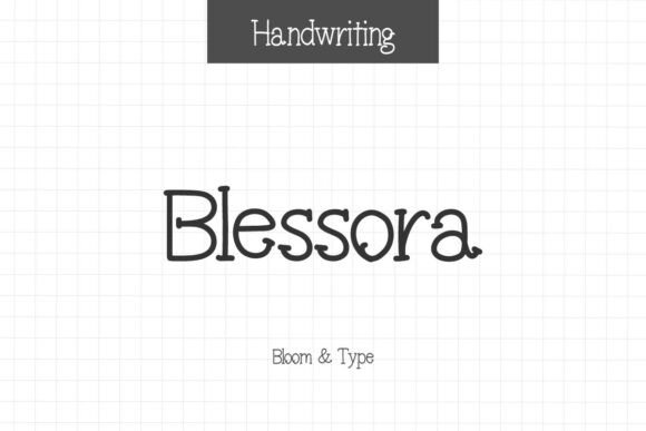 Blessora Font - Featured Image
