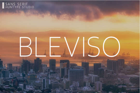 Bleviso Font - Featured Image