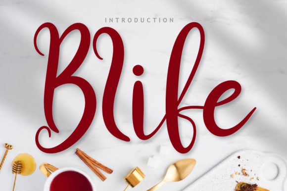 Blife Font - Featured Image