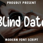 Blind Date Font - Featured Image