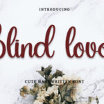 Blind Love Font - Featured Image