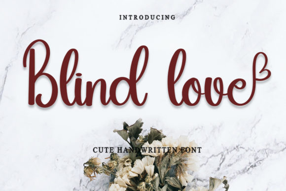Blind Love Font - Featured Image