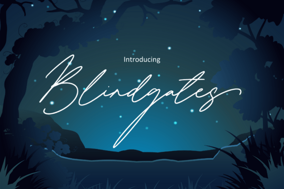 Blindgates Font - Featured Image
