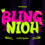 Bling Nioh Font - Featured Image