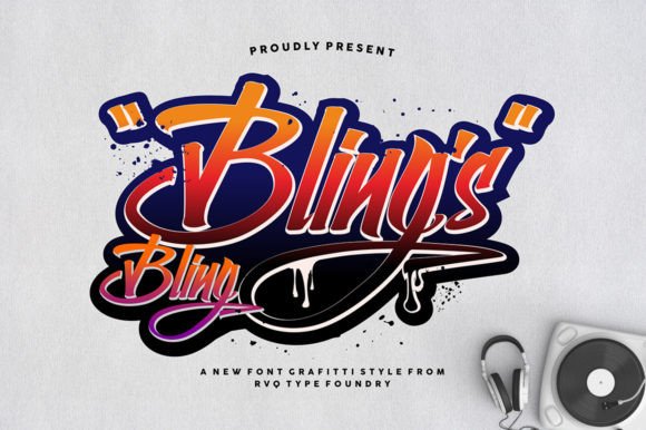 Blings Font - Featured Image