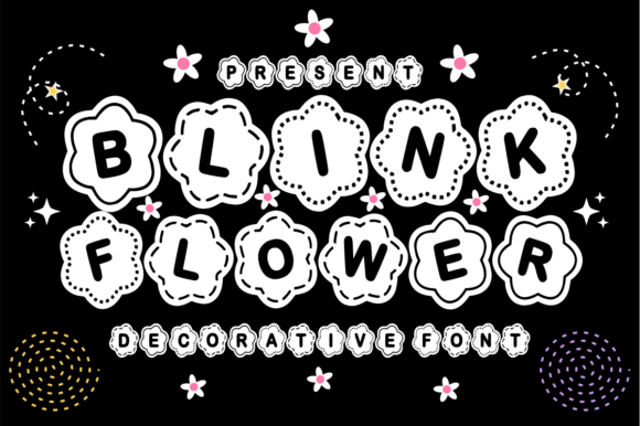 Blink Flower Font - Featured Image