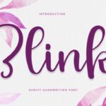 Blink Font - Featured Image