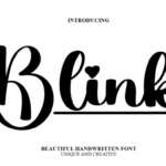 Blink Font - Featured Image