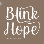 Blink Hope Font - Featured Image
