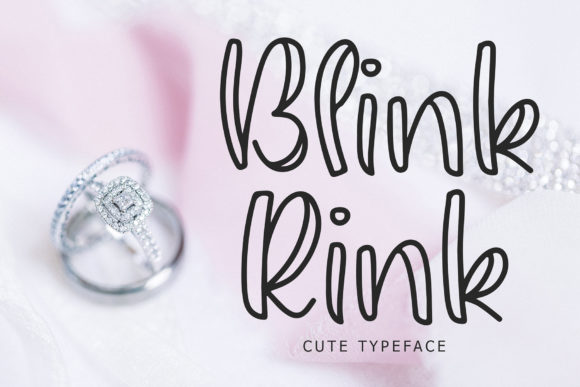 Blink Rink Font - Featured Image
