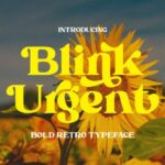 Blink Urgent Font - Featured Image